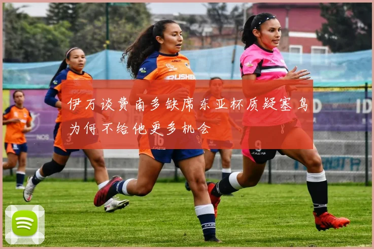 伊万谈费南多缺席东亚杯质疑塞鸟为何不给他更多机会
