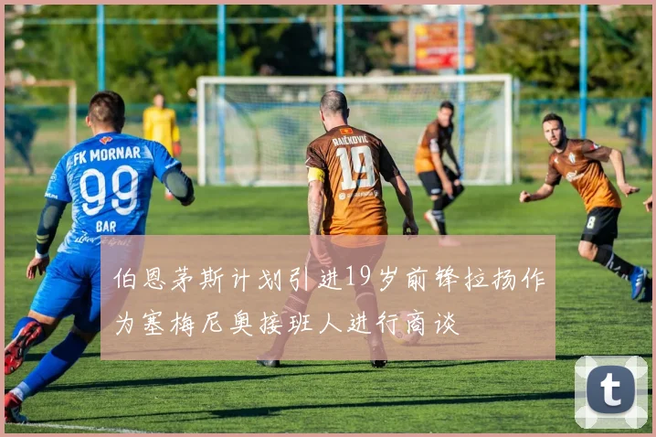 伯恩茅斯计划引进19岁前锋拉扬作为塞梅尼奥接班人进行商谈